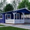 Goedkooptuinhuis 5x4+3 5×4+3