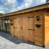 Goedkooptuinhuis Douglas plat dak jaak 1 Douglas modern vrijstaand buitenverblijf