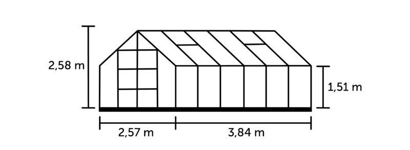 Halls_Magnum_128 Magnum 128, groen gecoat
