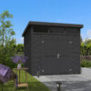 Blokhut Kibo 3 250x250 Gespoten Carbon Grey