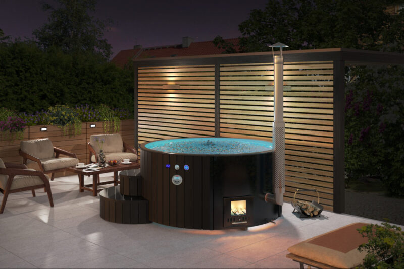 Inter Luxe Hottub Ø200 Black Edition