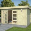 Blokhut Mikkel 380x275 Onbehandeld vuren