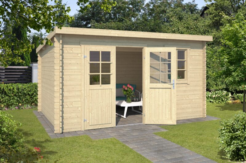 Blokhut Amira 380x275 Onbehandeld vuren