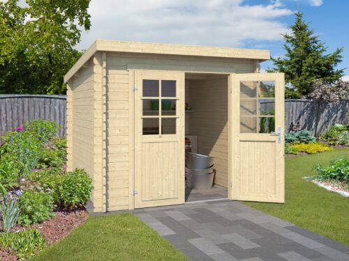 Blokhut Indi 230x175 Onbehandeld vuren