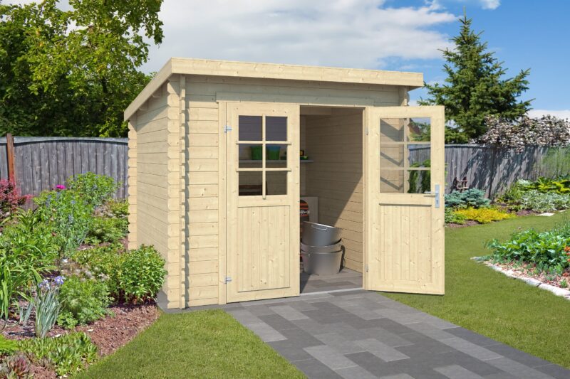 Blokhut Indi 230x175 Onbehandeld vuren