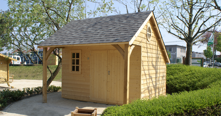 Lodge Landelijk tuinhuis LODGE in diverse standaard maten