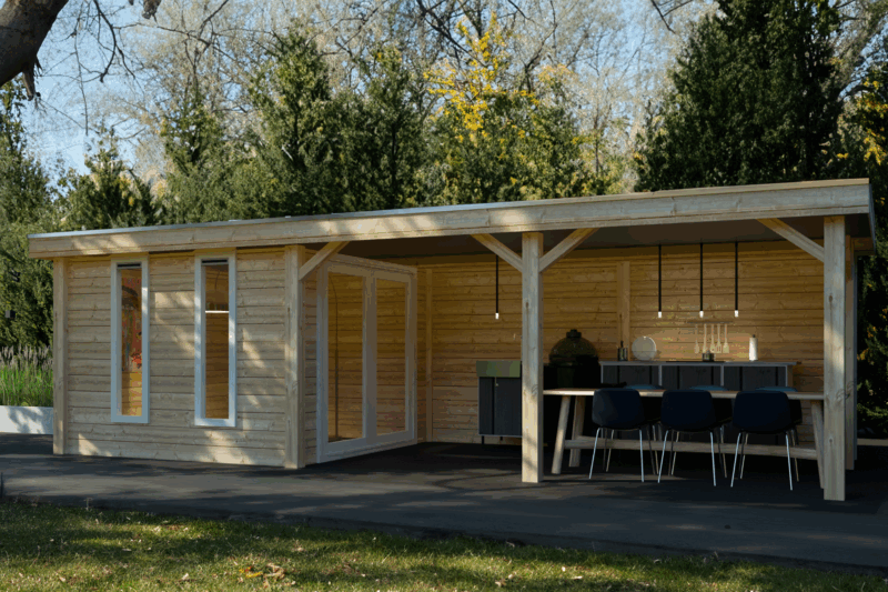 Maatwerk PSL4 Tuinhuis PSL4