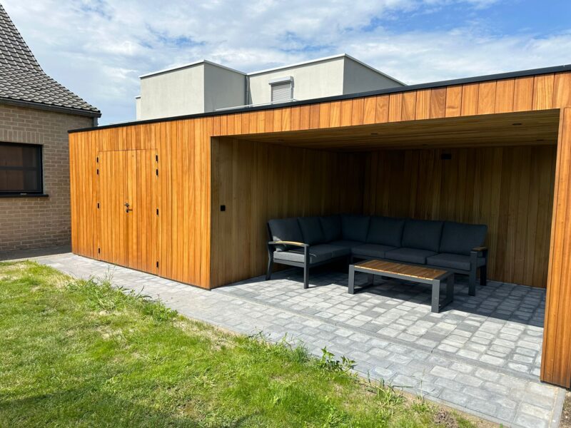 Modern tuinhuis Veda Thermo Ayous 1 Tuinhuis Veda