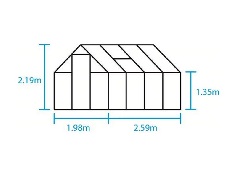Qube 68, zwart gecoat
