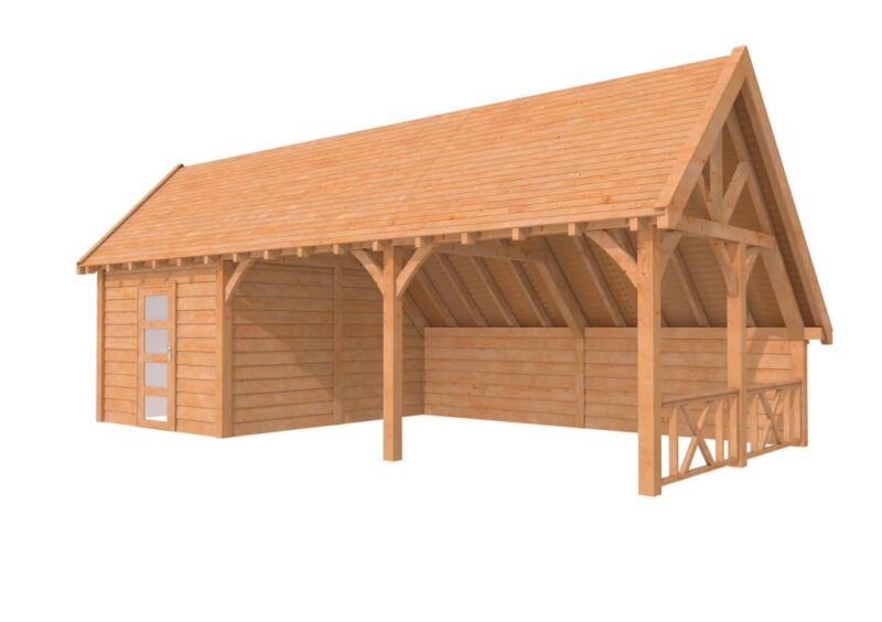 Tuinhuis douglas Classico 2: 600 x 400 cm