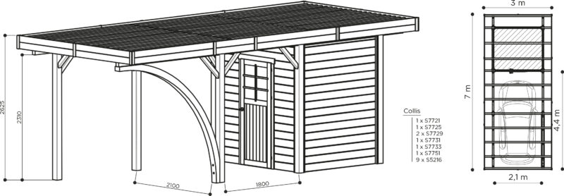Carport - S7753