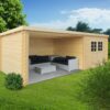 Tuinhuis modern met overkapping Rohan Rohan Autoclave - S8369-1