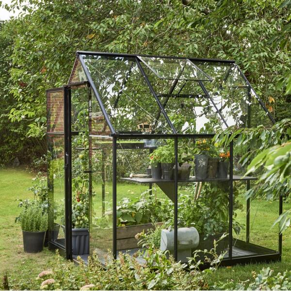 Tuinserre Qube 66-1 Qube 66, zwart gecoat