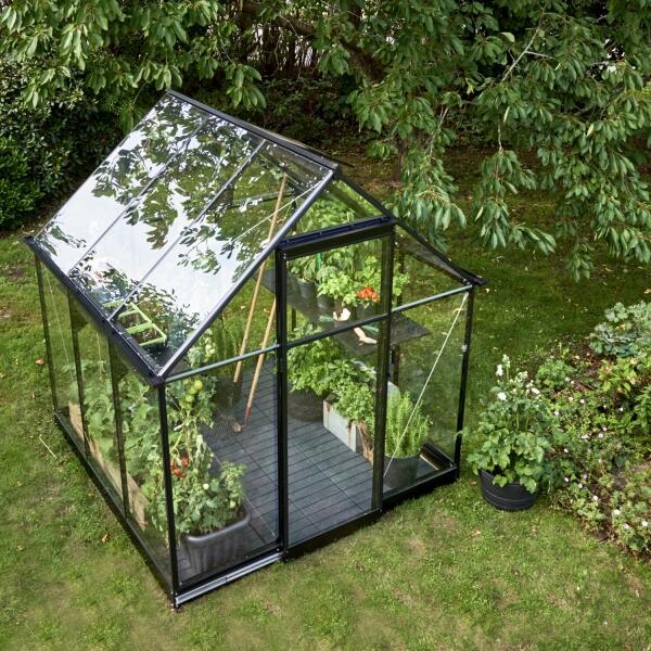 Tuinserre Qube 66-2 Qube 66, zwart gecoat