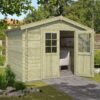 Blokhut Norah 275x230 Geïmpregneerd olijfgroen