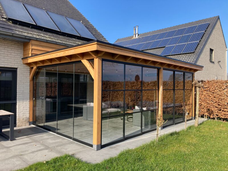 Douglas moderne aanbouw veranda
