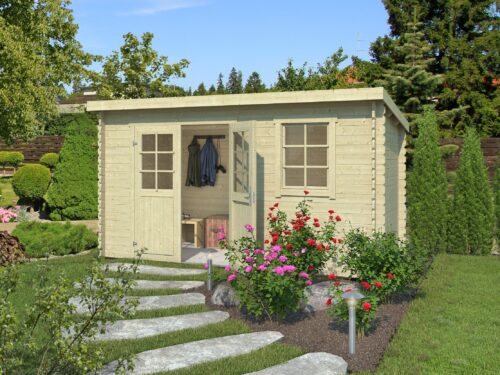 Blokhut Amira 380x175 Onbehandeld vuren