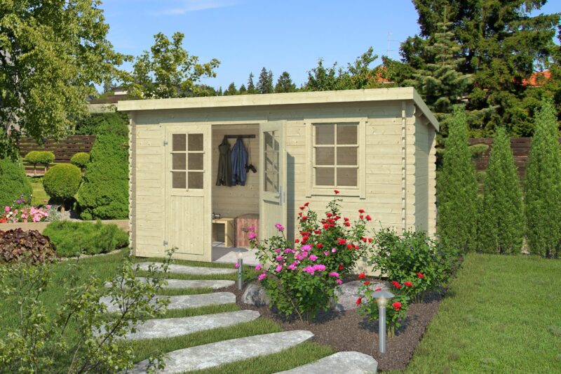Blokhut Amira 380x175 Onbehandeld vuren