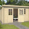 Blokhut Amira 380x230 Onbehandeld vuren