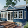 Blokhut - Tuinhuis Clockhouse | 44 mm | vuren onbehandeld