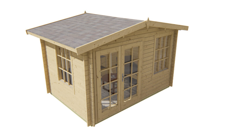 Blokhut - Tuinhuis Philip | 40 mm | vuren onbehandeld