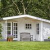 Blokhut - Tuinhuis Wolfgang | 44 mm | vuren onbehandeld