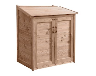 Luxe houten zwembad berging Montaña 113 x 76 x 116 cm
