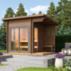 Sauna huis Tampere S | 40 mm | onbehandeld