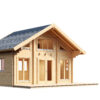 Sauna huis Vaasa | 70 mm | onbehandeld