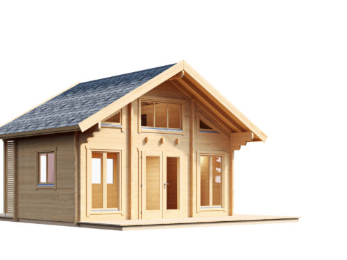 Sauna huis Vaasa | 70 mm | onbehandeld
