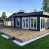 Sauna huis Kristinestad | 70 mm | onbehandeld