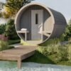 Saunabarrel | Ø205 x 400 cm | 42 mm | Thermowood