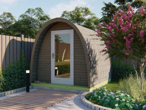 Sauna POD Tolva 260 cm | 38 mm | onbehandeld