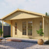 Blokhut - Tuinhuis Emiel | 44 mm | vuren onbehandeld