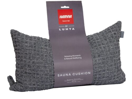 Sauna accessoire Harvia door Luhta saunakussen 22x40cm grijs