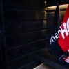 Handdoek Harvia 70x140cm rood