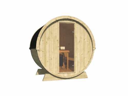 Saunabarrel | Ø205 x 160 cm | 38 mm | onbehandeld vuren