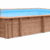 Luxe houten zwembad Playa Porto Marie 727 x 396 x 138 cm