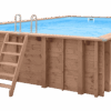 Luxe houten zwembad Playa Forti 834 x 492 x 138 cm