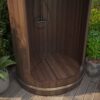 Buitendouche barrel Ø130 cm | 42 mm | Thermowood