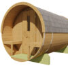 Saunabarrel | Ø205 x 300 cm | 42 mm | Thermowood