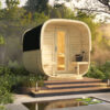 Sauna cube Rovaniemi 280 cm | 38 mm | onbehandeld