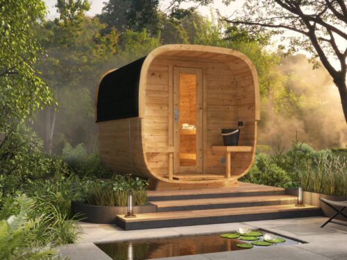 Sauna cube Rovaniemi 280 cm | 42 mm | Thermowood