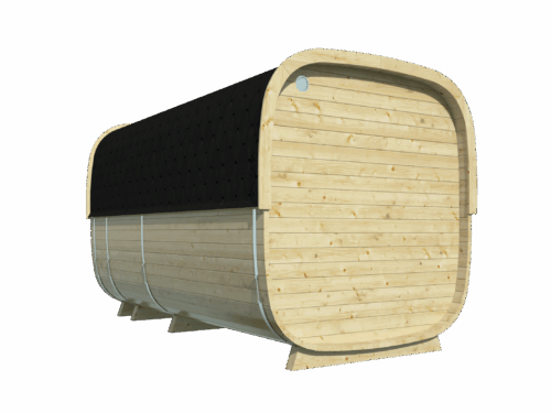 Sauna cube Rovaniemi 390 cm | 38 mm | onbehandeld