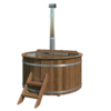 Hottub met interne RVS kachel Ø180 cm Thermowood
