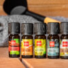 Sauna accessoire Harvia healing met warmtesauna en stoomgeurset