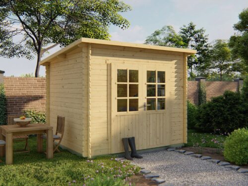 Blokhut - Tuinhuis Mila | 28 mm | vuren onbehandeld