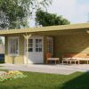Goedkooptuinhuis Annette 1 Blokhut - Tuinhuis Annette | 40 mm | vuren onbehandeld