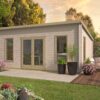 Goedkooptuinhuis Calpe 1 Blokhut - Tuinhuis Calpe | 44 mm | onbehandeld