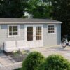 Blokhut - Tuinhuis Dianne | 40 mm | vuren onbehandeld